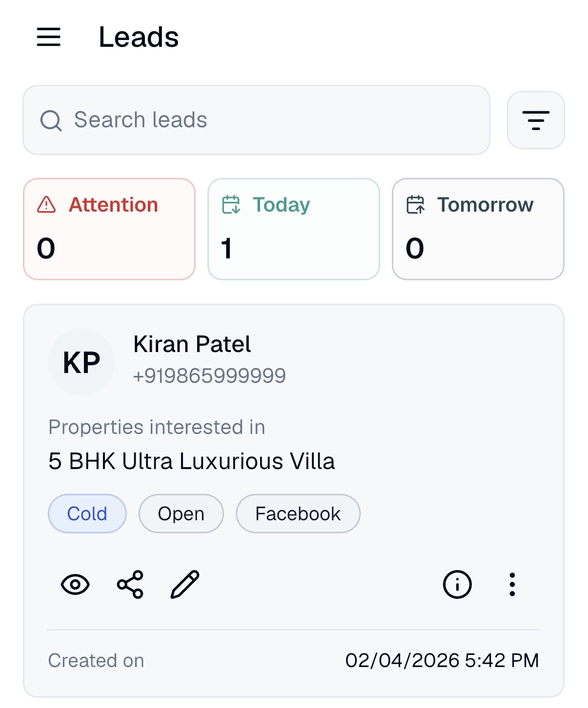 Team collaboration app mockup